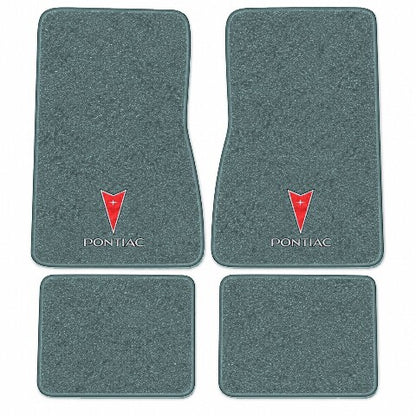1978-1979 Pontiac Phoenix Cutpile Floor Mats with Embroidered Logo Choices - 4-Piece - product image