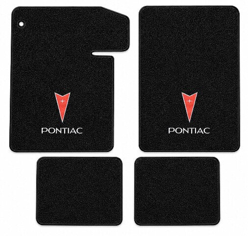 1964-1967 Pontiac Tempest Loop Floor Mats with Embroidered Logo Choices - 4-Piece - product details image 3