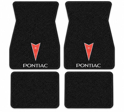 1970-1973 Pontiac Firebird Trans Am Loop Floor Mats with Embroidered Logo Choices - 4-Piece - product details image 3