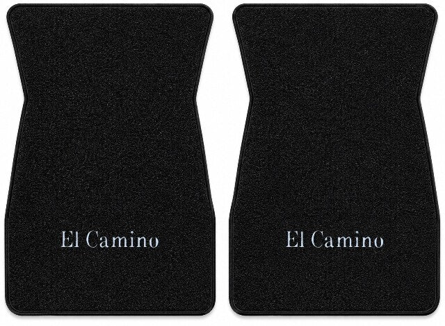 1974-1977 Chevy El Camino Cutpile Floor Mats with Embroidered Logo Choices - 2-Piece - product details image 4