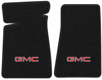 1978-1987 GMC Caballero Cutpile Floor Mats with Embroidered Logo Choices - 2-Piece - product details image 2