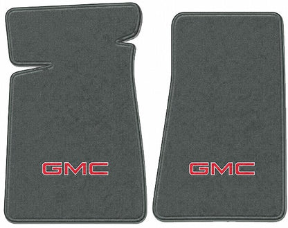 1978-1987 GMC Caballero Cutpile Floor Mats with Embroidered Logo Choices - 2-Piece - product image