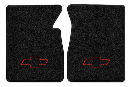 1960-1966 Chevy C10 Loop Floor Mats with Embroidered Logo Choices - 2-Piece - product details image 3