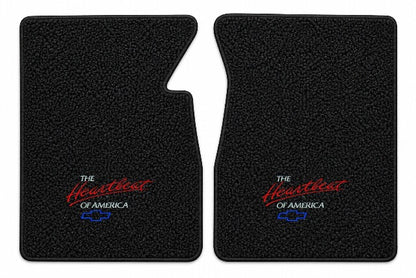1967-1970 Chevy C10 Loop Floor Mats with Embroidered Logo Choices - 2-Piece - product details image 4