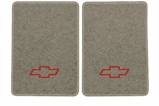 1988-1999 Chevy C1500 Reg Cab Cutpile Floor Mats with Embroidered Logo Choices - 2-Piece - product image