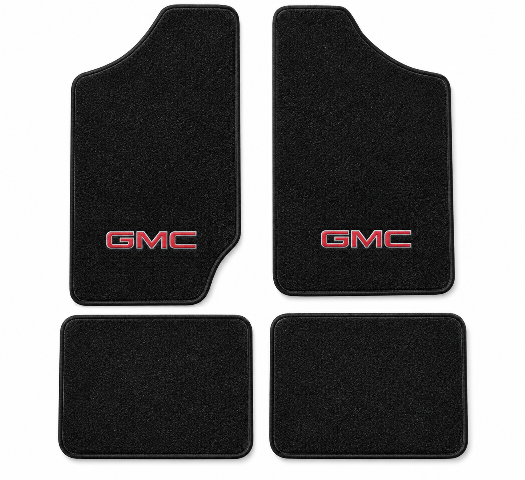 1983-1991 GMC S15 Jimmy Cutpile Floor Mats with Embroidered Logo Choices - 4-Piece - product details image 2