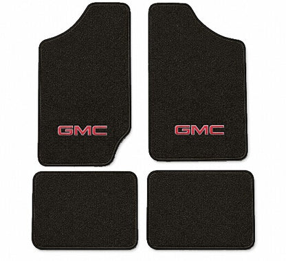 1983-1991 GMC S15 Jimmy Cutpile Floor Mats with Embroidered Logo Choices - 4-Piece - product image