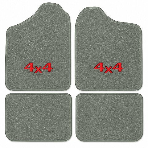 1986-1991 Isuzu Trooper Cutpile Floor Mats with Embroidered Logo Choices - 4-Piece - product image