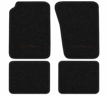1984-1991 Jeep Grand Wagoneer Cutpile Floor Mats with Embroidered Logo Choices - 4-Piece - product details image 3