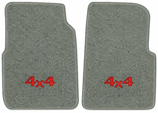 1979-1984 Mazda B2000 Cutpile Floor Mats with Embroidered Logo Choices - 2-Piece - product image