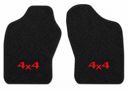 1983-1987 Mitsubishi Mighty Max Cutpile Floor Mats with Embroidered Logo Choices - 2-Piece - product details image 2