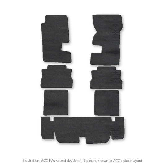 1967-1969 Chevrolet Camaro EVA Sound Deadening Kit - 7-Piece - product image