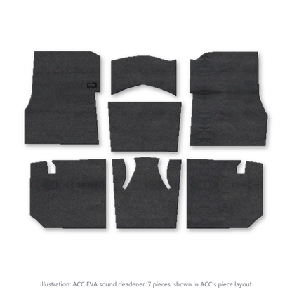 1955-1957 Chevrolet Two-Ten Series EVA Sound Deadening Kit - 7-Piece - product image