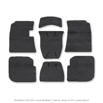 1959-1960 Cadillac DeVille Series 62 4DR Sedan EVA Sound Deadening Kit - 7-Piece - product image