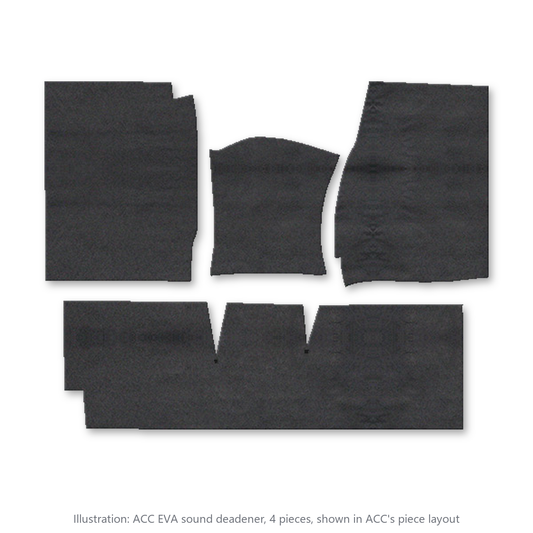 1960-1966 Chevrolet C10 Pickup EVA Sound Deadening Kit - 4-Piece - product image
