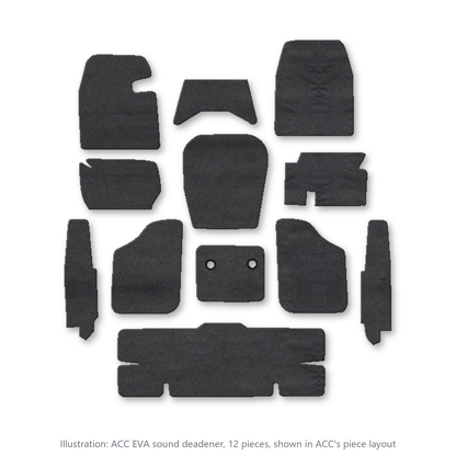 1962-1964 Pontiac Grand Prix EVA Sound Deadening Kit - 12-Piece - product image
