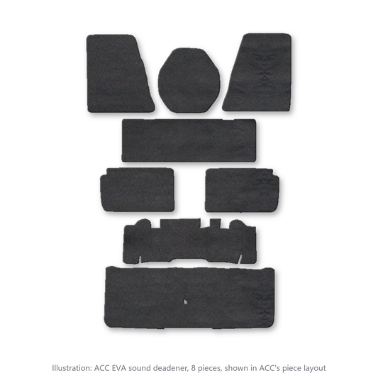 1962-1967 Chevrolet Chevy II Nova EVA Sound Deadening Kit - 8-Piece - product image