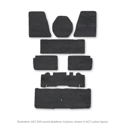 1962-1967 Chevrolet Chevy II EVA Sound Deadening Kit - 8-Piece - product image