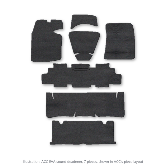 1964-1967 Chevrolet Chevelle EVA Sound Deadening Kit - 7-Piece - product image