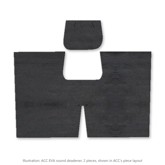 1971-1972 Dodge D100 Pickup EVA Sound Deadening Kit - 2-Piece - product image