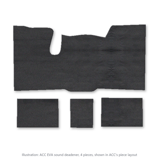 1967-1972 Chevrolet C10 Pickup EVA Sound Deadening Kit - 4-Piece - product image