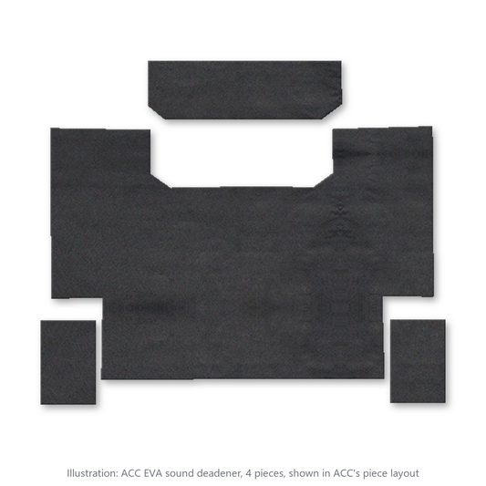 1987-1996 Ford F-150 Reg Cab EVA Sound Deadening Kit - 4-Piece - product image