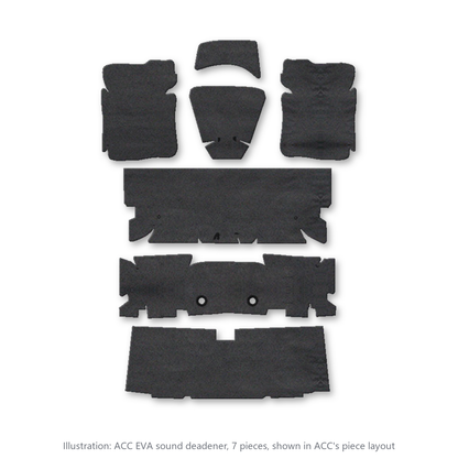 1970-1981 Chevrolet Camaro EVA Sound Deadening Kit - 7-Piece - product image