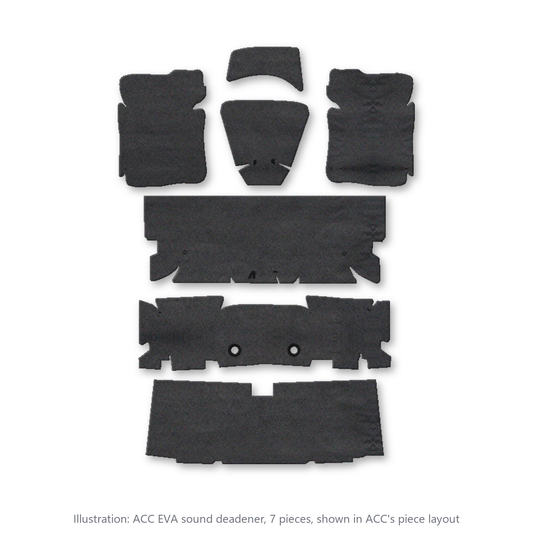 1970-1981 Chevrolet Camaro EVA Sound Deadening Kit - 7-Piece - product image