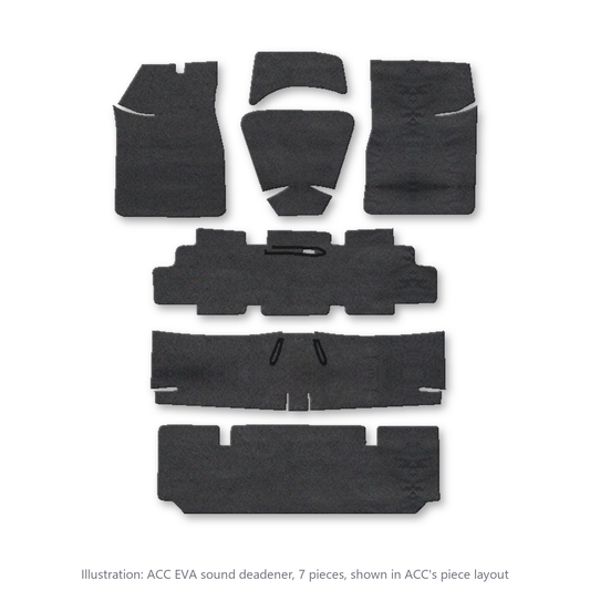 1969-1972 Pontiac Grand Prix EVA Sound Deadening Kit - 7-Piece - product image