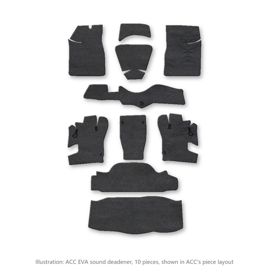 1977 Chevrolet Chevelle Malibu EVA Sound Deadening Kit - 10-Piece - product image