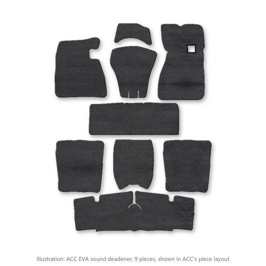 1965-1970 Pontiac Bonneville EVA Sound Deadening Kit - 9-Piece - product image