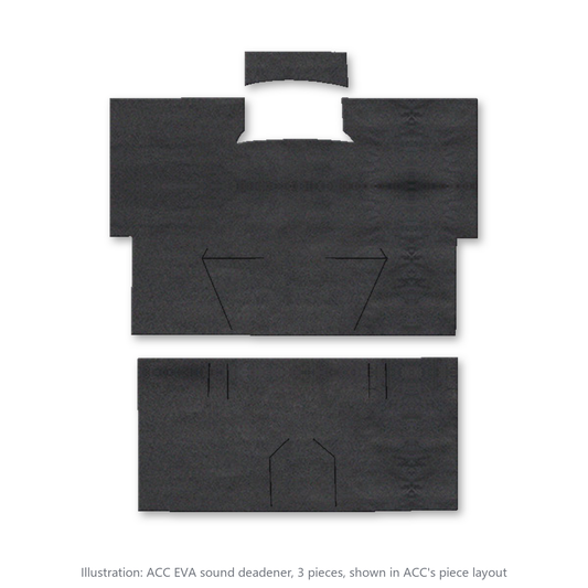 1979-1980 GMC K1500 Suburban Passenger Area EVA Sound Deadening Kit - 3-Piece - product image