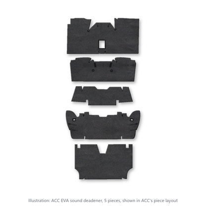 1971-1973 Mercury Cougar Coupe EVA Sound Deadening Kit - 5-Piece - product image