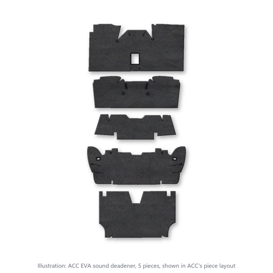 1971-1973 Mercury Cougar Coupe EVA Sound Deadening Kit - 5-Piece - product image
