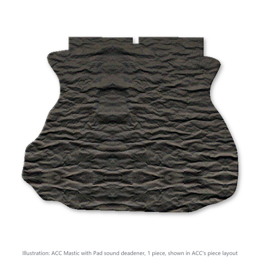1994-2004 Ford Mustang Coupe Trunk Mastic with Pad Sound Deadening Kit - 1-Piece - product image