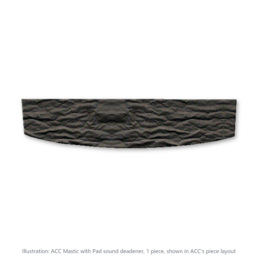 1968 Mercury Cougar Package Tray Padding Mastic with Pad Sound Deadening Kit - 1-Piece - product image