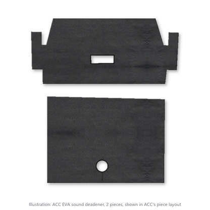 1965-1973 Ford Mustang Trunk Area EVA Sound Deadening Kit - 2-Piece - product image