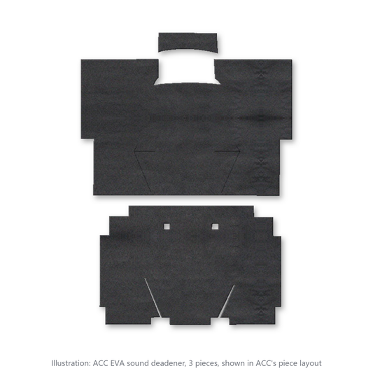 1975-1978 GMC C25 Crew Cab EVA Sound Deadening Kit - 3-Piece - product image