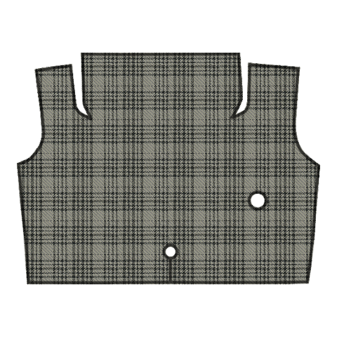 1971-1975 Ford Maverick Vinyl Replacement Trunk Mat - 1-Piece - product image