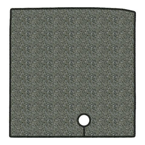 1970 Ford Maverick Vinyl Replacement Trunk Mat - 1-Piece - product image