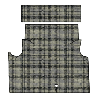1961-1963 Mercury Comet Vinyl Replacement Trunk Mat - 2-Piece - product image