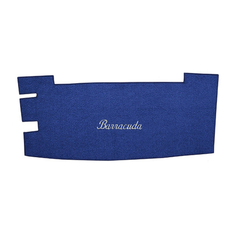 1964-1966 Plymouth Barracuda Loop Replacement Trunk Mat - 1-Piece - product details image 2