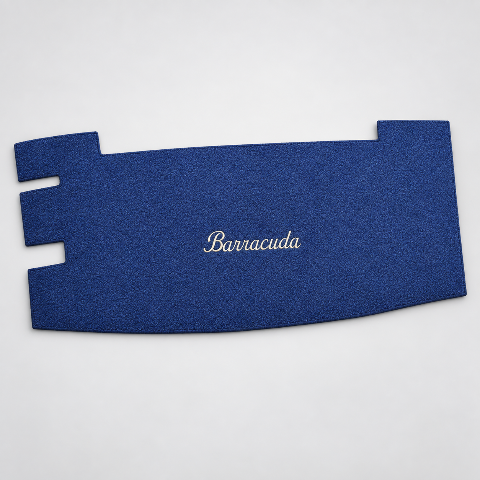 1964-1966 Plymouth Barracuda Loop Replacement Trunk Mat - 1-Piece - product details image 3