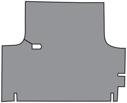 1967-1969 Dodge Dart 2DR Convertible Vinyl Replacement Trunk Mat - 1-Piece - product details image 2