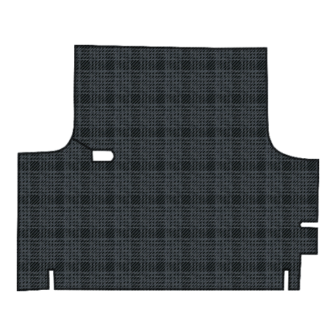 1967-1969 Dodge Dart 2DR Convertible Vinyl Replacement Trunk Mat - 1-Piece - product image