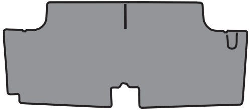 1970-1974 Plymouth Cuda Vinyl Replacement Trunk Mat - 1-Piece - product details image 2