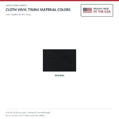 1984-1990 Ford Bronco II Cloth Vinyl Tire Cover - 1-Piece - product details image 2