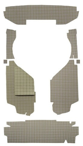 1958 Ford Skyliner Retractable Hardtop Cardboard Trunk Board - 8-Piece - product image