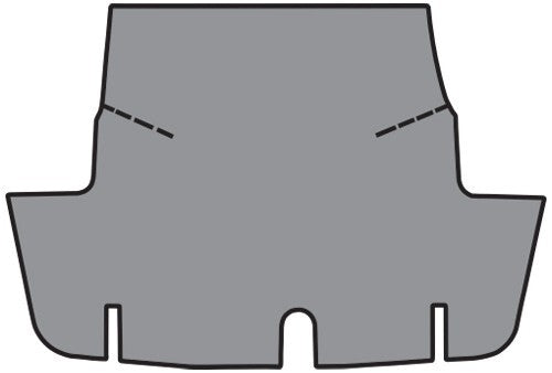 1968-1969 American Motors Javelin Foam Replacement Trunk Mat - 1-Piece - product details image 2