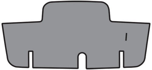 1970 American Motors Javelin Foam Replacement Trunk Mat - 1-Piece - product details image 2